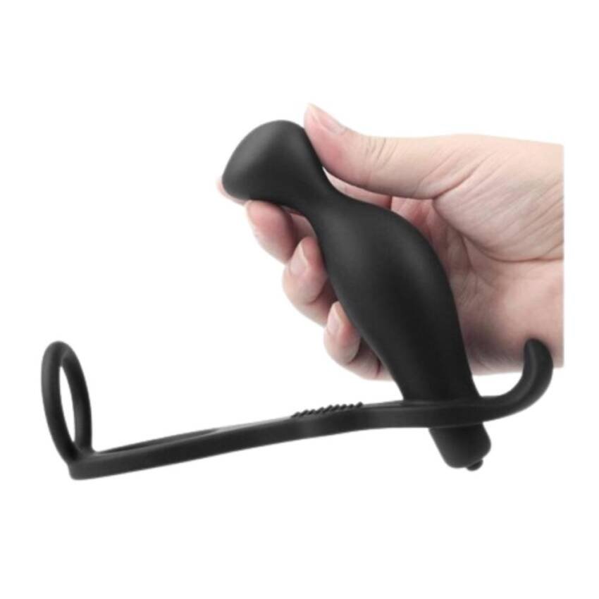 Vibrador Consolador Anillo De Castidad Anal Hombre +18 Plug Prostata - Imagen 4