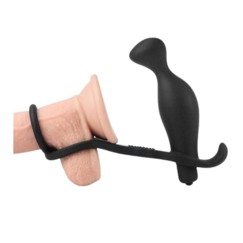 Vibrador Consolador Anillo De Castidad Anal Hombre +18 Plug Prostata - Imagen 5