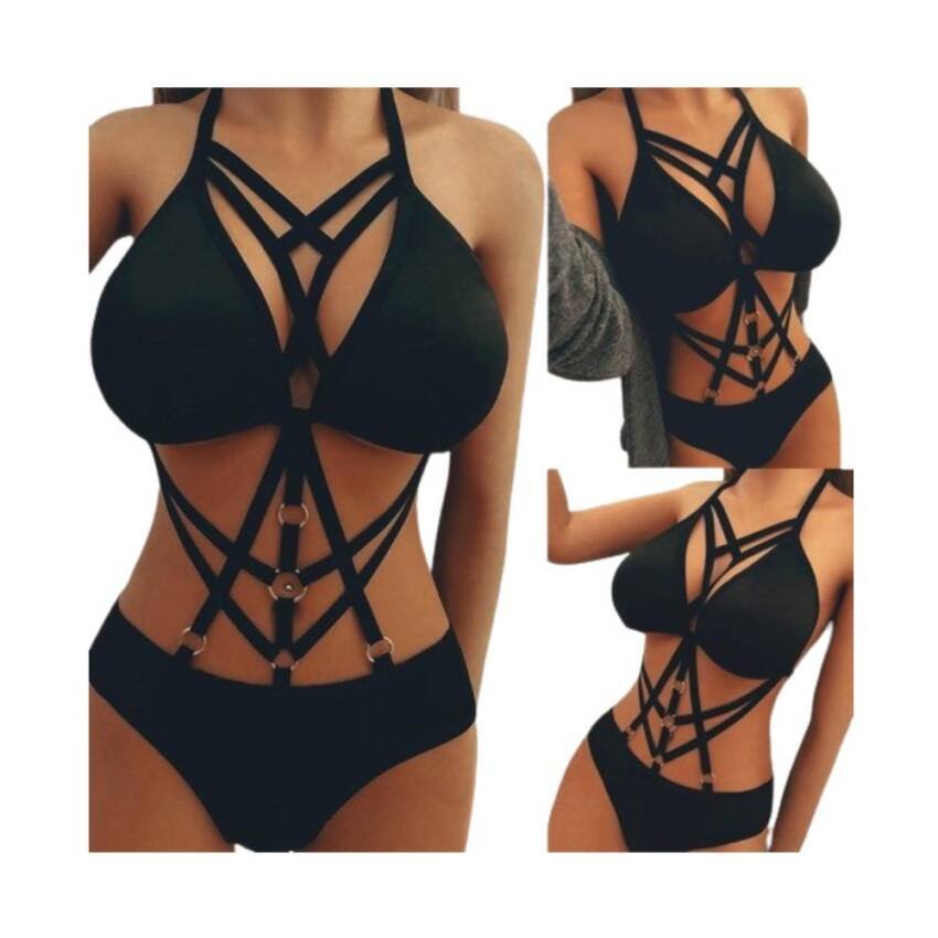 Body Lencería Erotica Sexy Ropa Interior De Encaje Picardía - Imagen 4