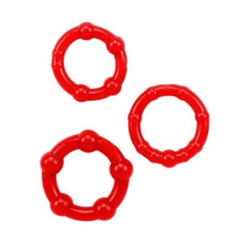 Set 6pzs Dildo Consolador/plug/anillo/extensor/vibrador Plus - Imagen 5