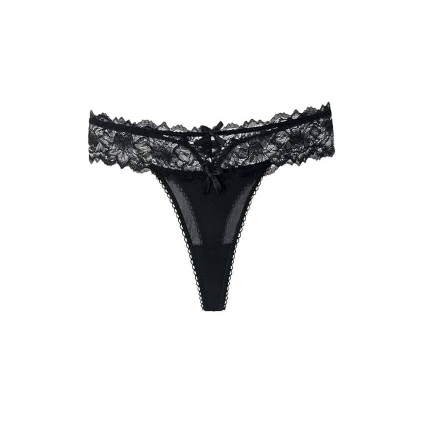 Colales Tanga Encaje Sexy, Cinturabaja, Lenceríatranspirable
