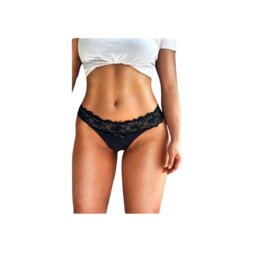 Colales Tanga Encaje Sexy, Cinturabaja, Lenceríatranspirable - Imagen 5