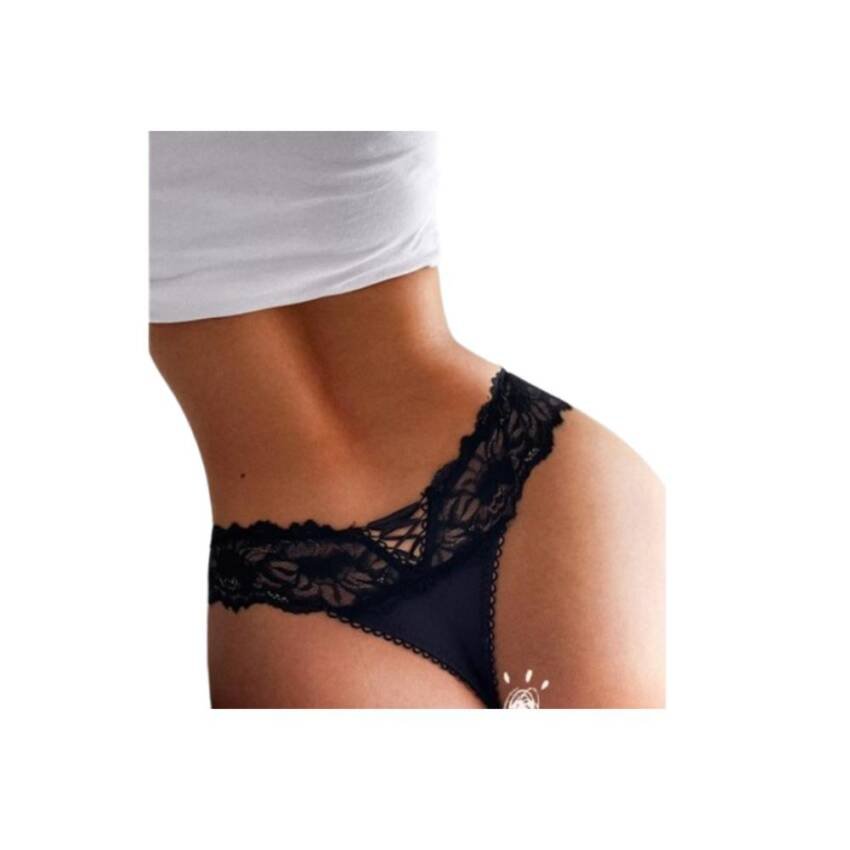 Colales Tanga Encaje Sexy, Cinturabaja, Lenceríatranspirable - Imagen 6