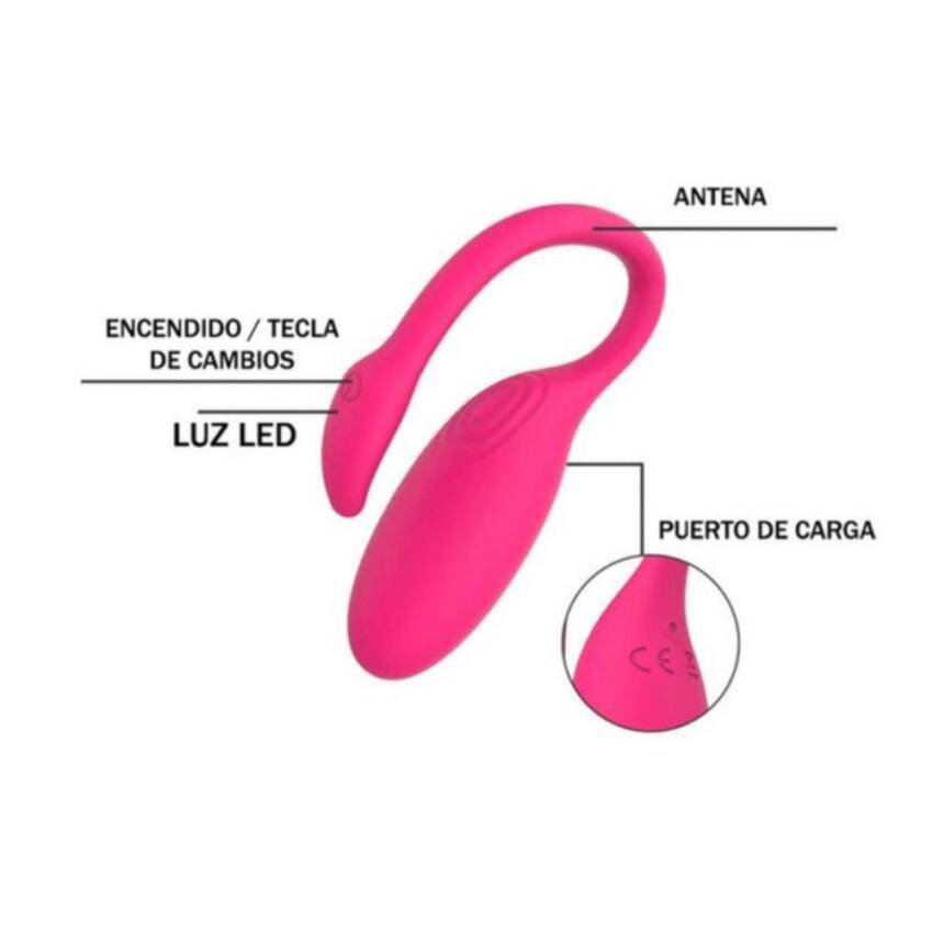 Vibrador Estimulador Clitoris Punto G Control A Distanciaapp - Imagen 4