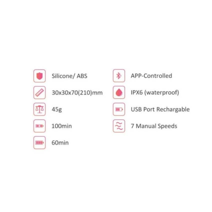 Vibrador Estimulador Clitoris Punto G Control A Distanciaapp - Imagen 5