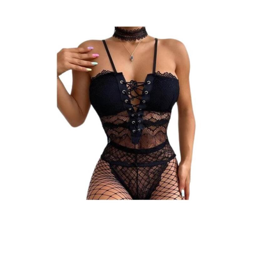 Body Lencería Erotica Sexy Ropa Interior De Encaje - Imagen 4