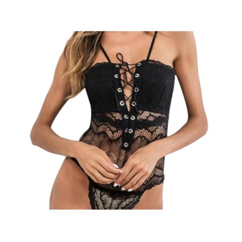 Body Lencería Erotica Sexy Ropa Interior De Encaje - Imagen 8