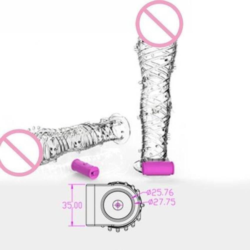 Anillo Vibrador Hombres, Extensor Engrosador Y Retardante2! - Imagen 3