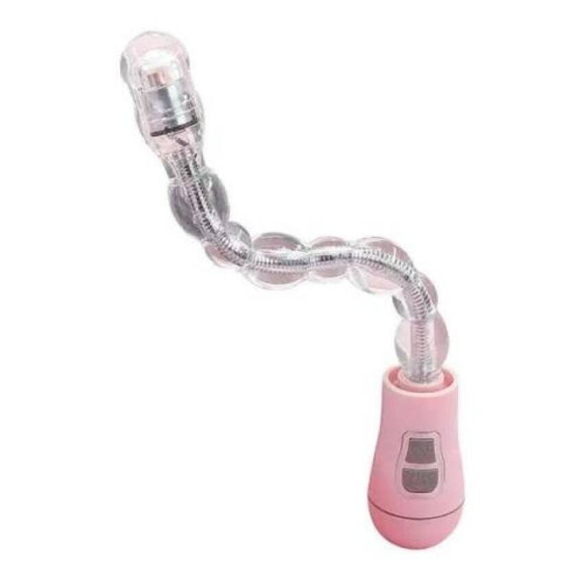Consolador Estimulador Vibrador Anal Suave Flexible
