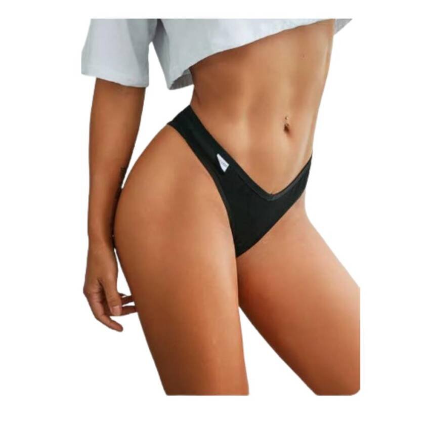 Tanga Colaless Algodon Lenceria Brasileña 3unids - Imagen 4