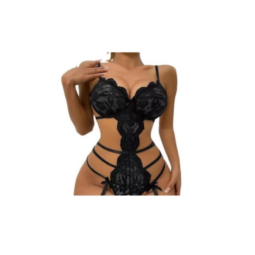 Lenceria Erotica Sexy Ajustable, Entrepierna Abierta Sexy - Imagen 5