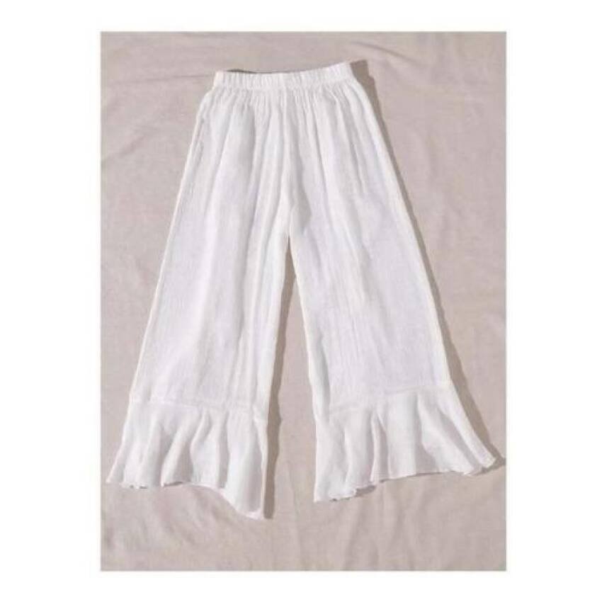 Pantalon Playero Up Cover Volados Pareo - Imagen 4
