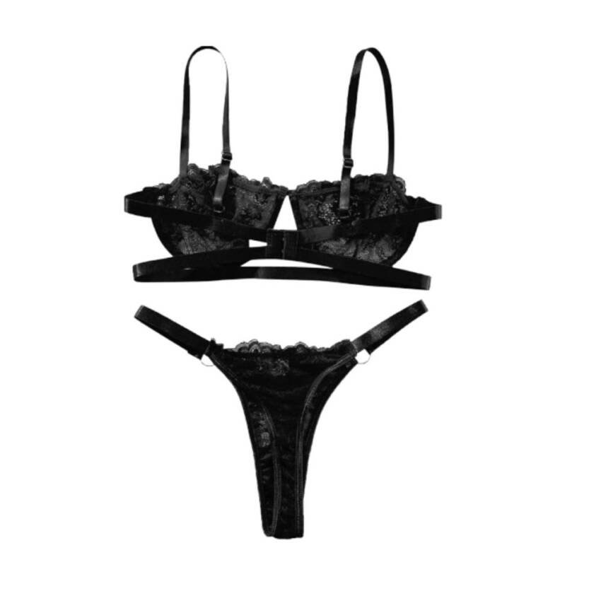 Ropa Ínterior, G-string Transparente" - Imagen 6