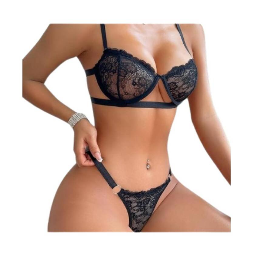 Ropa Ínterior, G-string Transparente" - Imagen 8