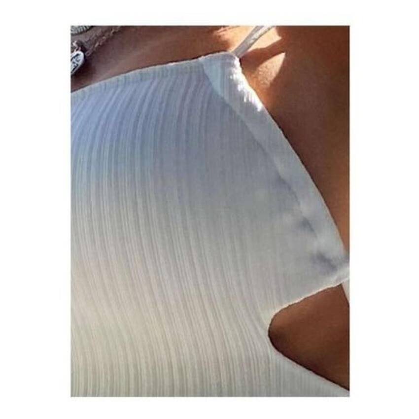 Traje Baño Tiro Alto Top Short Ajustable Diseño 2023 Sexy - Imagen 4