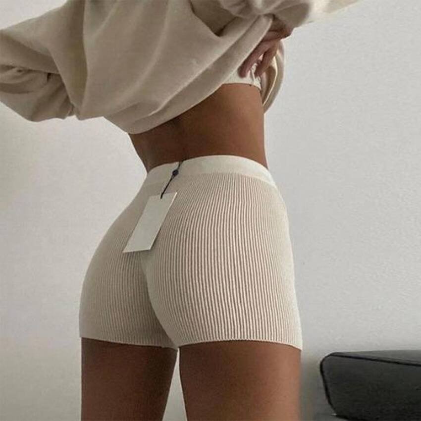 Shorts Cortos Seda De Hielo Para Mujer Playa Piyama - Imagen 5