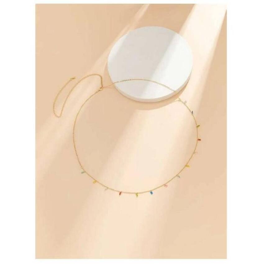 Copia de Cadena / Accesorio / collar Cintura Cadera Sexy con dijes - Imagen 2
