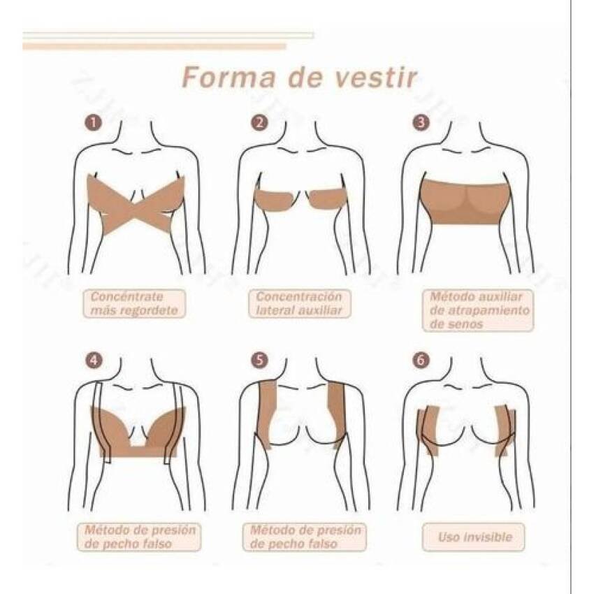 Sostén Cinta Modeladora 5cm X 5 Mts Alta Adherencia - Imagen 6