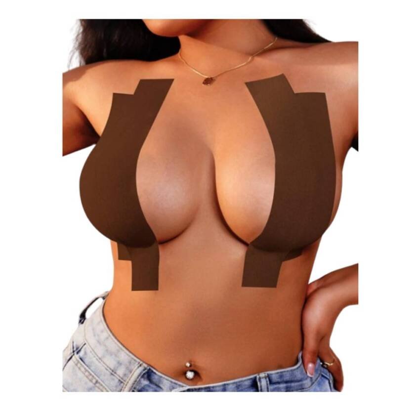 Cinta Levanta Pecho 5cmx5mt + 20 Cubre Pezones Boob Tape - Imagen 5