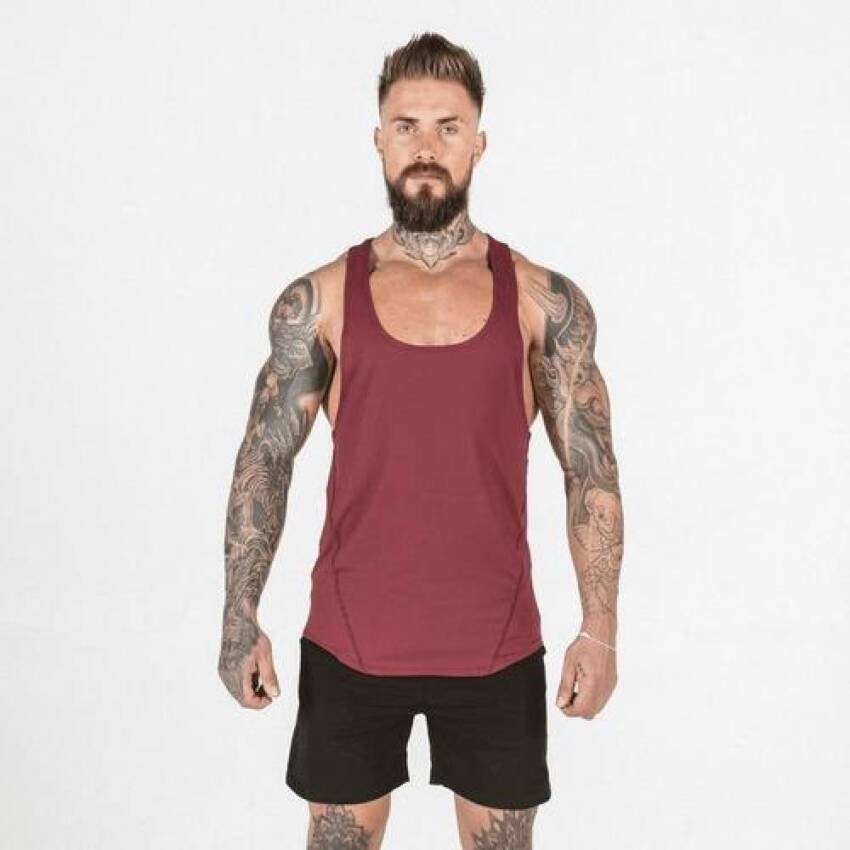 Polera Musculosa Hombre Gym Fitness Musculacion