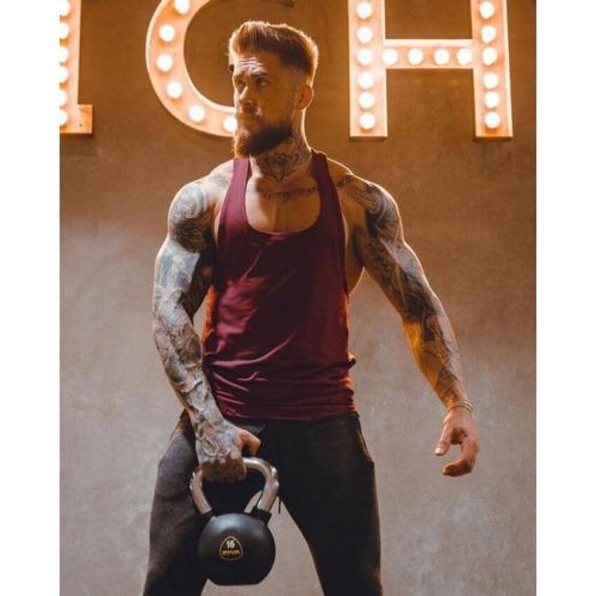 Polera Musculosa Hombre Gym Fitness Musculacion - Imagen 5