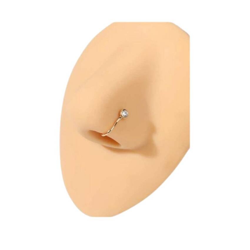 Aro cuff Nariz Falso Sin Perforacion Elegante