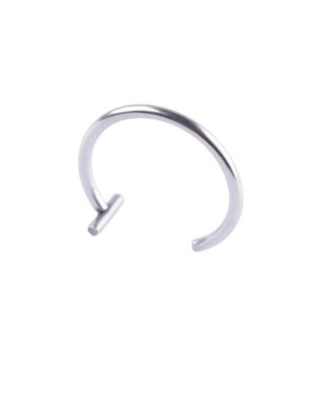 Anillo Aro Piercing de labios falso sin Perforacion