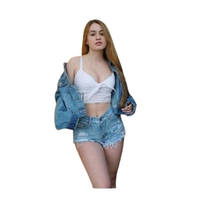 Short Jeans Mujer Mezclilla Denim Tiro Alto Excelente Horma - Imagen 4