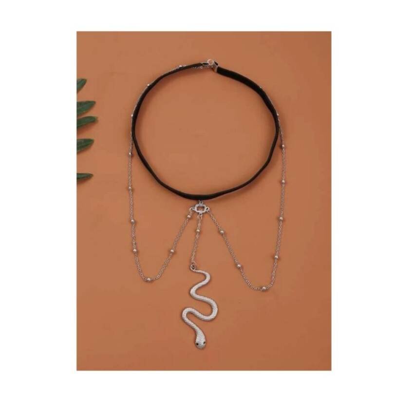 Cadena / Accesorio / Liguero Para Pierna Muslo Serpiente - Imagen 4
