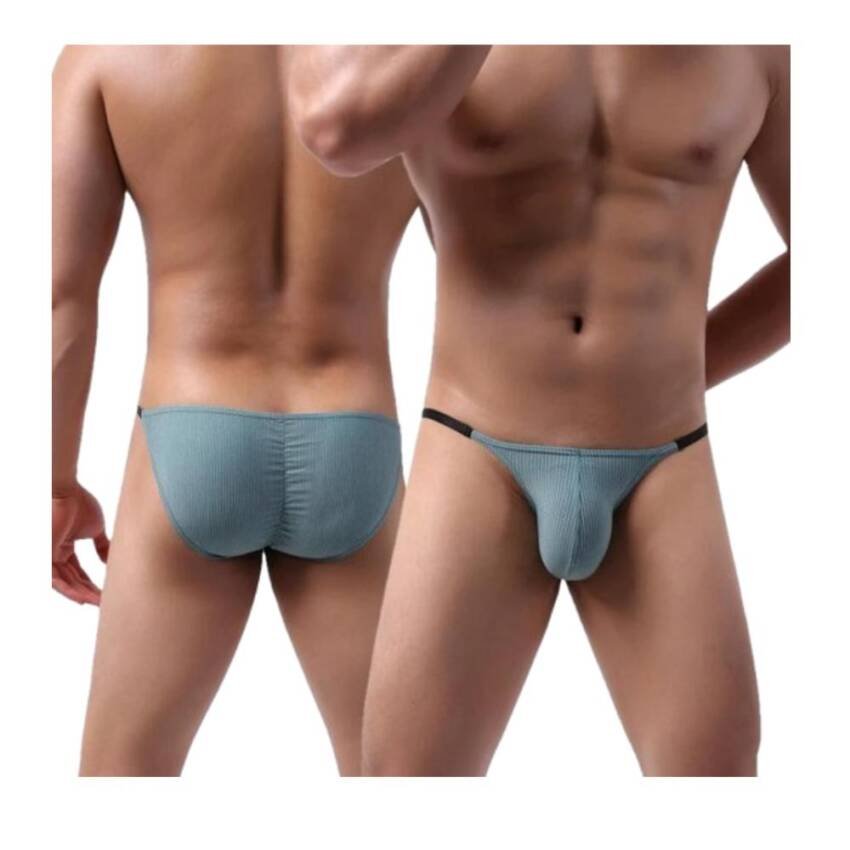 Ropa Interior Sexy Hombre,cintura Baja, Erótica Elásticos! - Imagen 9