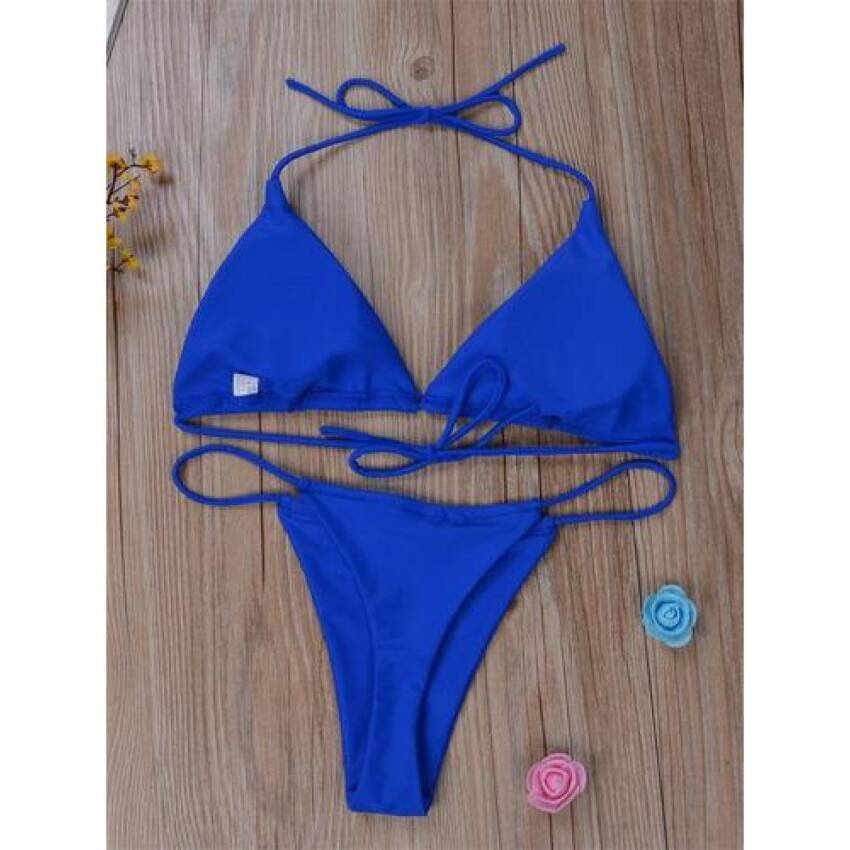 Traje De Baño Mujer Con Realce Minibikini Brasileño 2022 - Imagen 2