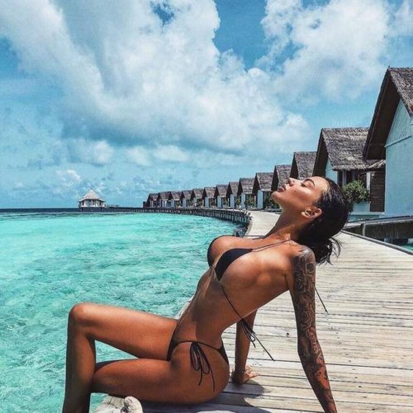 Traje De Baño Mujer Con Realce Minibikini Brasileño 2022 - Imagen 6
