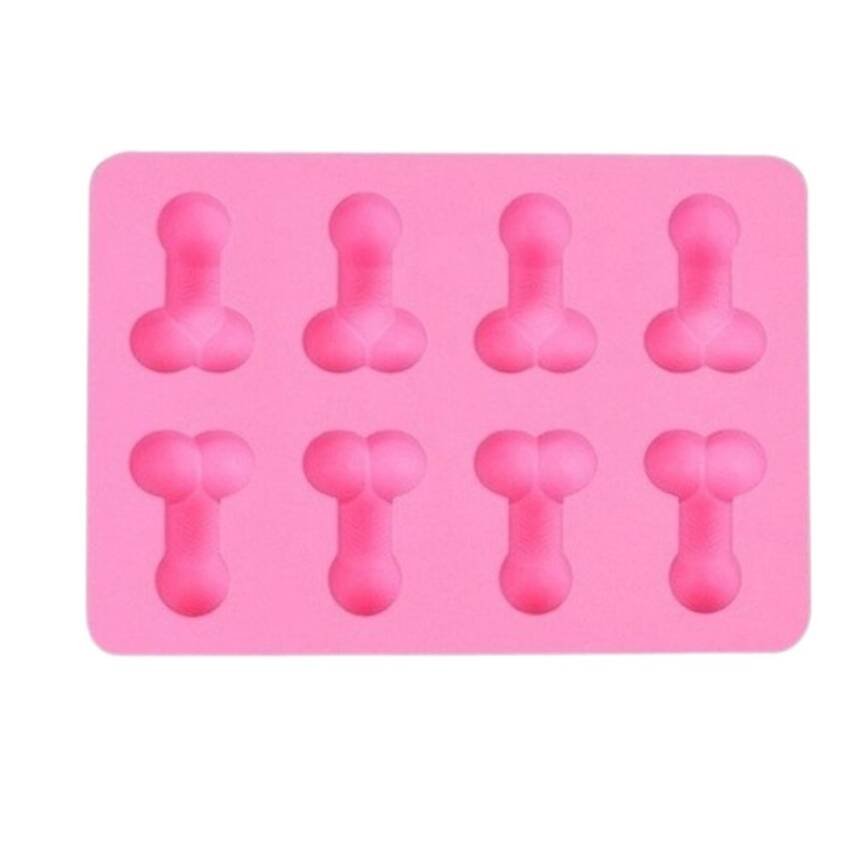 Molde Silicona Pene Gelatinareposteria Jabón Chocolate Hielo - Imagen 3