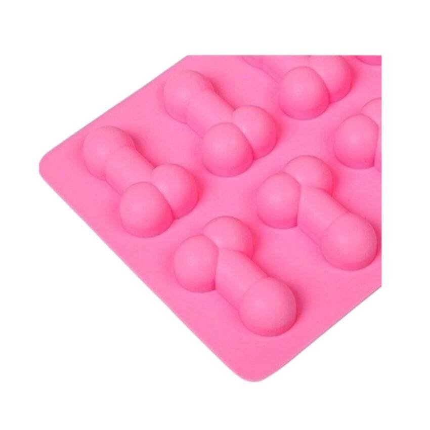 Molde Silicona Pene Gelatinareposteria Jabón Chocolate Hielo - Imagen 5