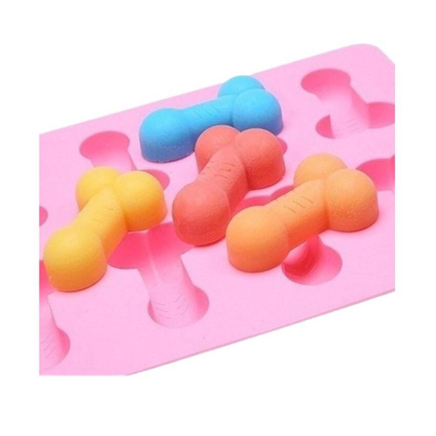 Molde Silicona Pene Gelatinareposteria Jabón Chocolate Hielo - Imagen 6