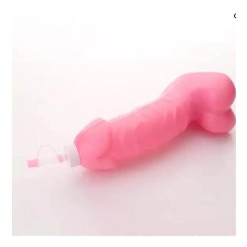 Botella De Plástico Forma De Pene Despedida De Soltera 1 Lt - Imagen 2