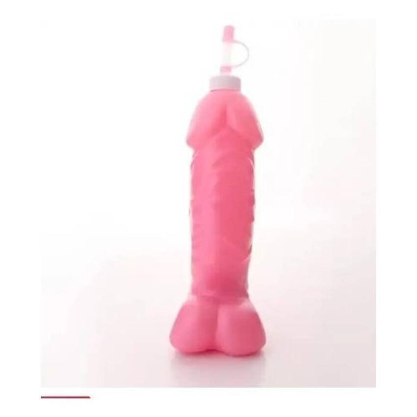 Botella De Plástico Forma De Pene Despedida De Soltera 1 Lt - Imagen 3