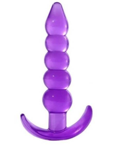 Plug Dilatador Tapon Rectal Silicona Suave Jueguete Sexual