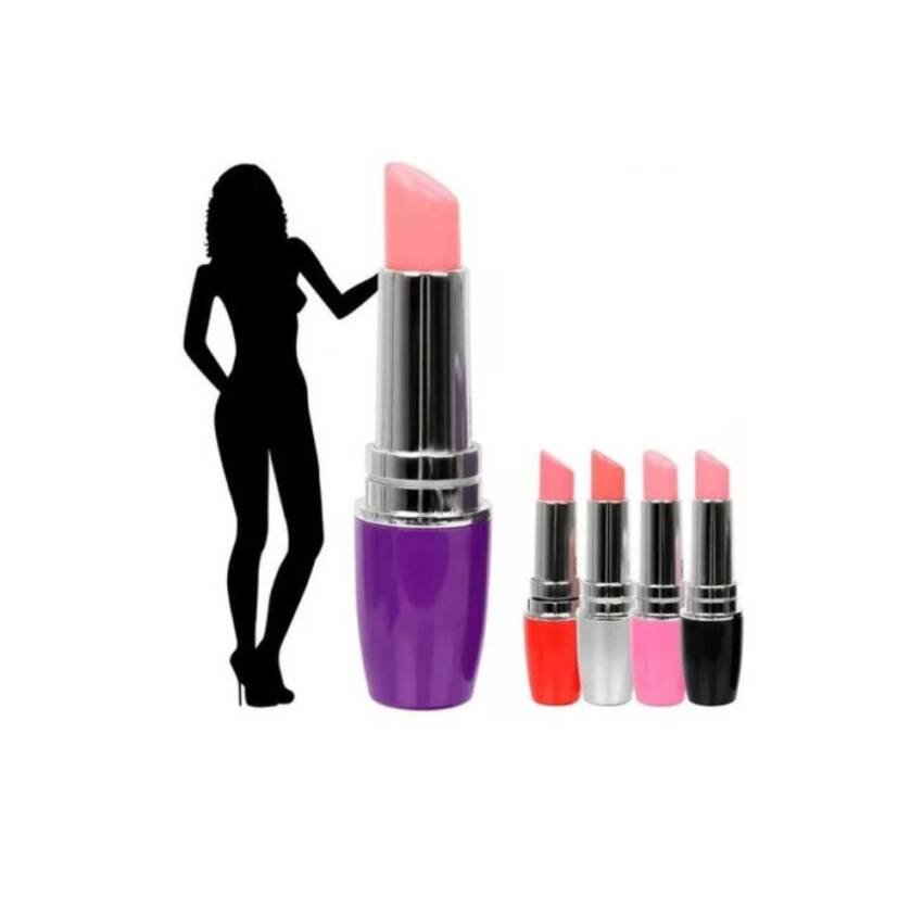 Mini Vibrador Bala Tipo Lápiz Labial Punto G Lipstick Vibe - Imagen 4