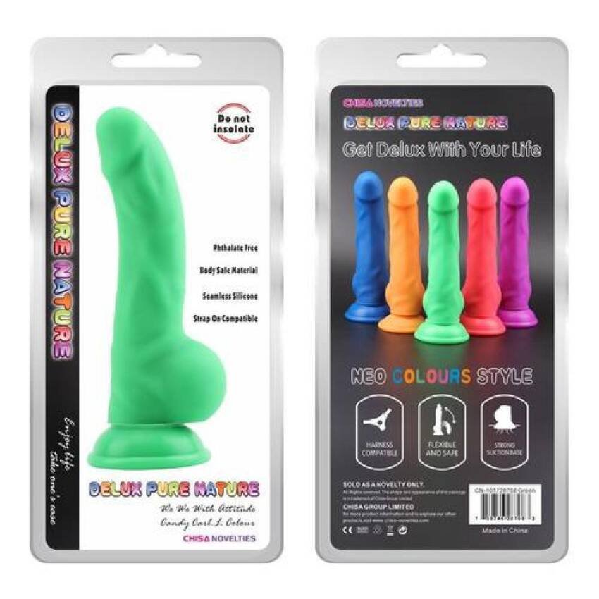 Dildo Consolador Blando Natural Flexible Deluxe Chisapremium