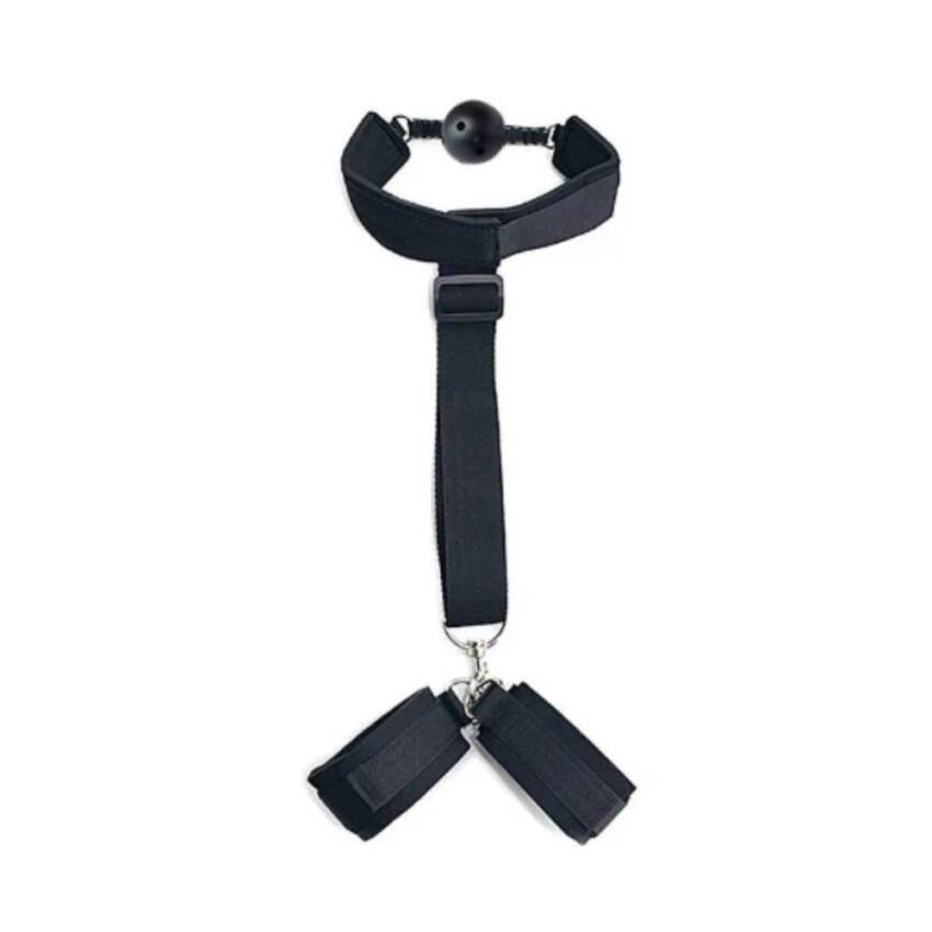 Esposas Arnes Erotico Bondage Sadomasoquismo con mordaza Adultos - Imagen 4