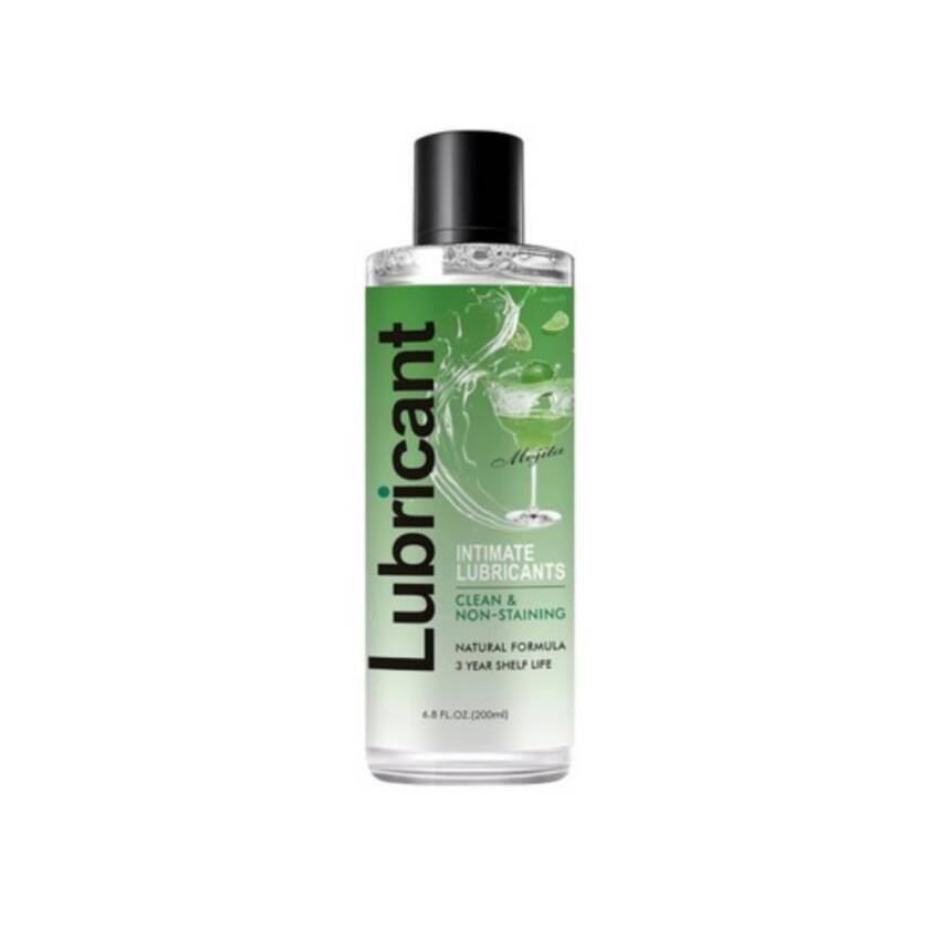 Gel Intimo Lubricante Sabor Mojito Anal Vaginal y Oral 200 Ml