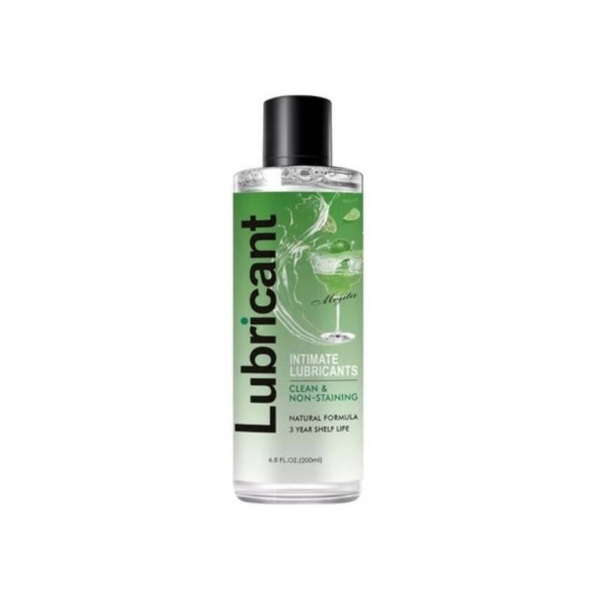 Gel Intimo Lubricante Sabor Mojito Anal Vaginal y Oral 200 Ml - Imagen 3