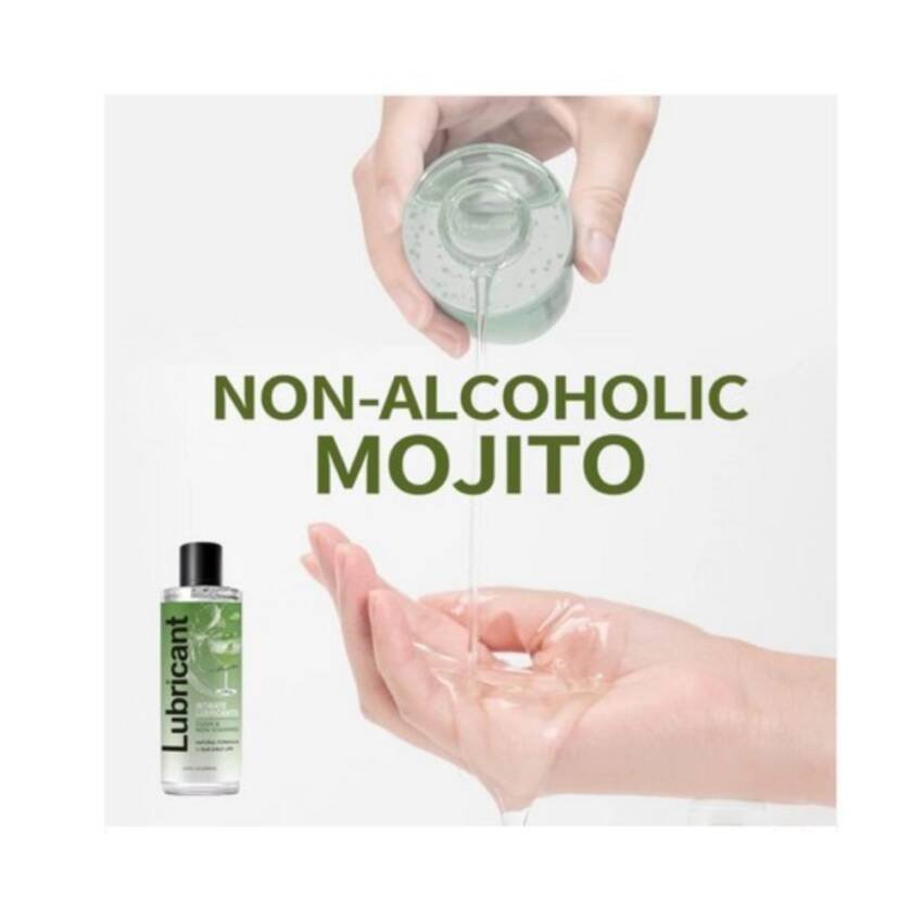Gel Intimo Lubricante Sabor Mojito Anal Vaginal y Oral 200 Ml - Imagen 4