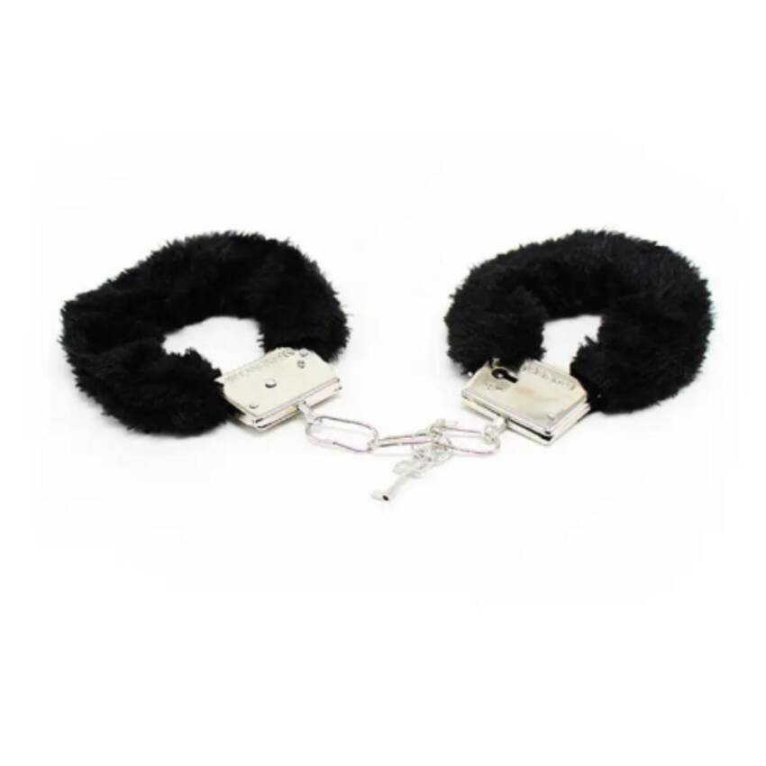 Juego De Esposas Con Piel Felpa Peluche Parejas juegos sexuales - Imagen 2