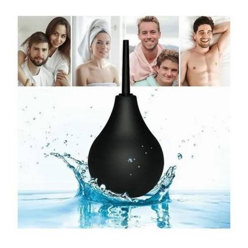 Enema Pera Limpiadora Anal Vaginal Original Blackmont Median - Imagen 2