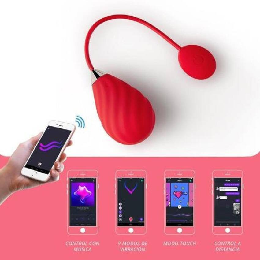 Huevo Vibrador Consolador Controlado Por App Pto G Clitoris!