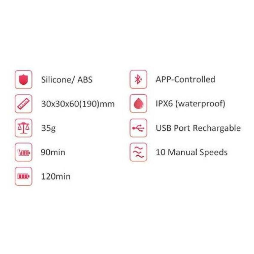 Huevo Vibrador Consolador Controlado Por App Pto G Clitoris! - Imagen 4