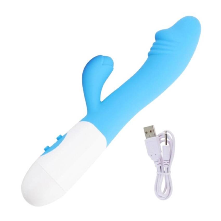 Vibrador Consolador Conejo (punto G, Clítoris Y Vagina). - Imagen 2