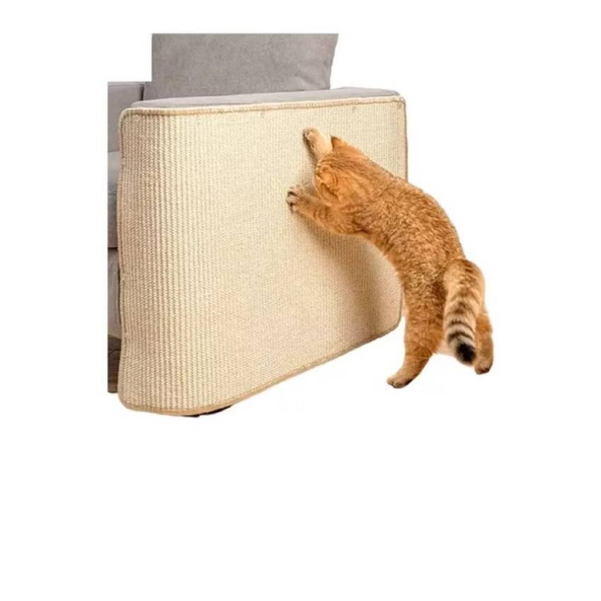 Rascador para Gatos Tipo Alfombra Sisal Trilipet - Café claro - Imagen 2